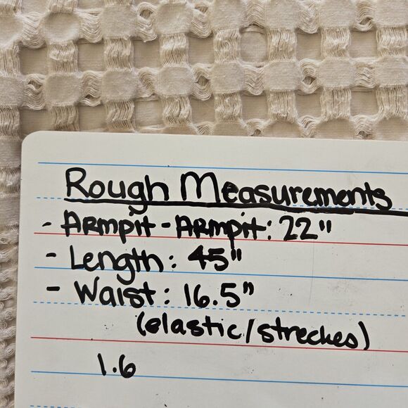 Calvin Klein Maxi Dress Sz 14 Blue Striped Linen Tiered Sleeveless A-Line - Picture 7 of 15